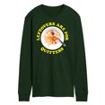 thumbnail image 1 of Instant Message - Leftovers Are For Quitters - Men's Long Sleeve T-Shirt, 1 of 1