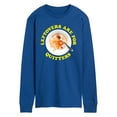 thumbnail image 1 of Instant Message - Leftovers Are For Quitters - Men's Long Sleeve T-Shirt, 1 of 6