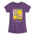 thumbnail image 1 of Instant Message - Lemon Island of Capri - Youth Girls Fitted Short Sleeve T-Shirt, 1 of 5