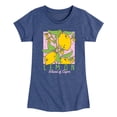 thumbnail image 1 of Instant Message - Lemon Island of Capri - Youth Girls Fitted Short Sleeve T-Shirt, 1 of 5