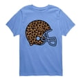 thumbnail image 1 of Instant Message - Leopard Football Helmet - Youth Boys Short Sleeve Graphic T-Shirt, 1 of 4