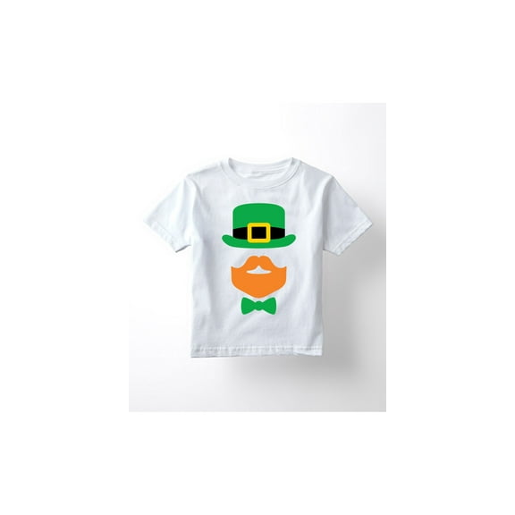 Instant Message - Leprechaun Face Silhouette-Youth Short Sleeve Tee