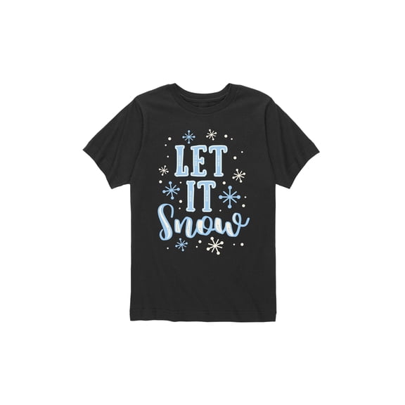 Instant Message - Let It Snow - Toddler Short Sleeve Tee