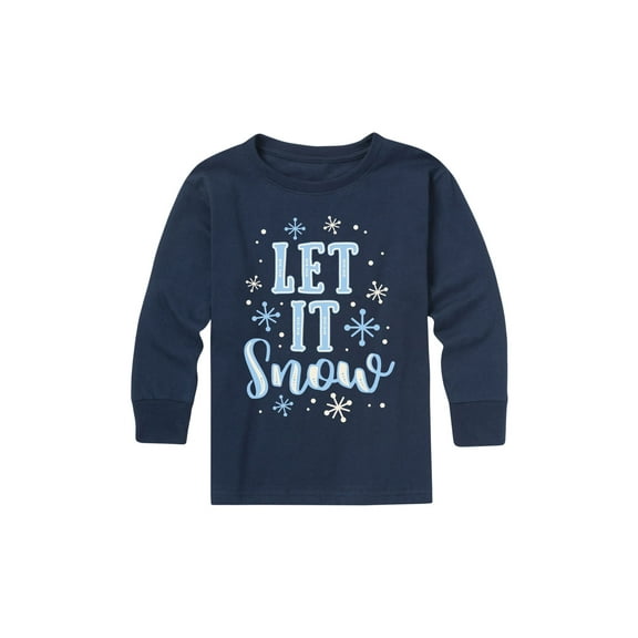 Instant Message - Let It Snow - Youth Long Sleeve Tee