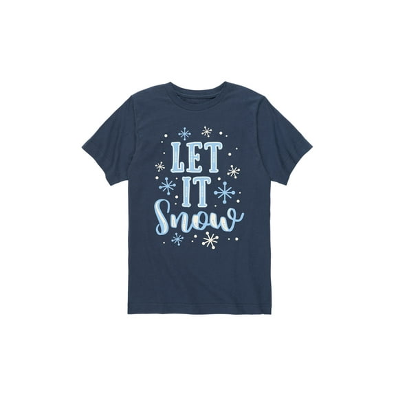 Instant Message - Let It Snow - Youth Short Sleeve Tee