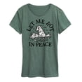 thumbnail image 1 of Instant Message - Let Me Rot In Peace Rat - Women's Short Sleeve Graphic T-Shirt, 1 of 7