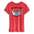 thumbnail image 1 of Instant Message - Let Me Sleep - Women's Short Sleeve Graphic T-Shirt, 1 of 6