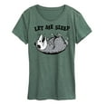 thumbnail image 1 of Instant Message - Let Me Sleep - Women's Short Sleeve Graphic T-Shirt, 1 of 6