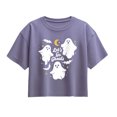 thumbnail image 1 of Instant Message - Let's Go Ghouls Short Sleeve Boxy Graphic T-Shirt, 1 of 5
