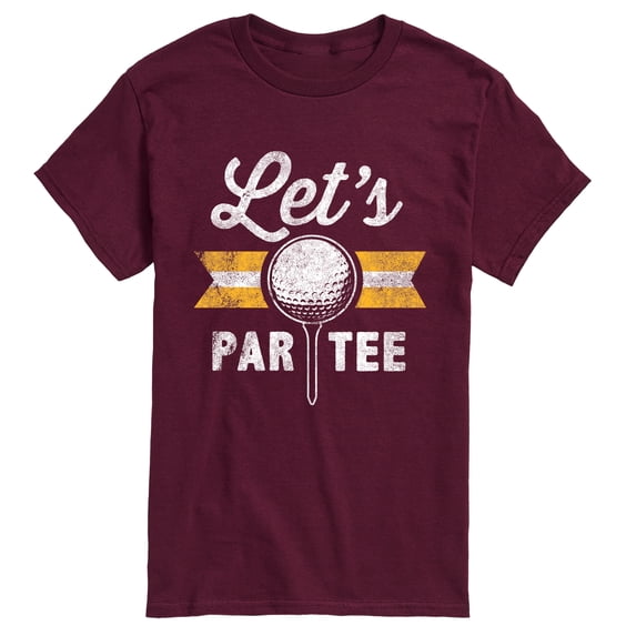 Instant Message - Let's Par Tee Short Sleeve Graphic T-Shirt