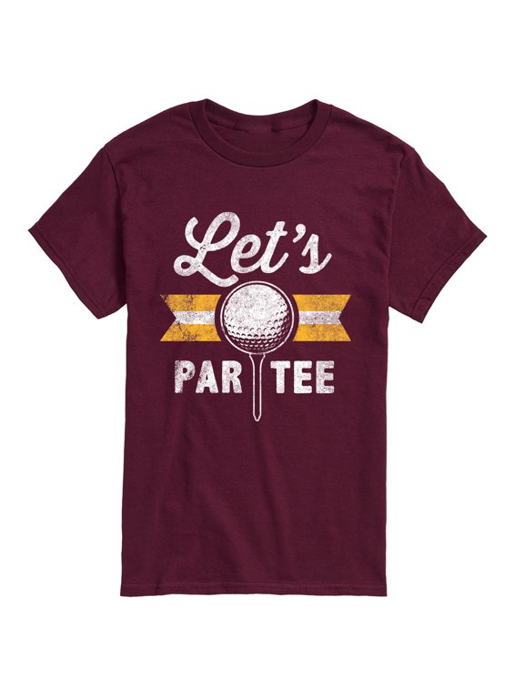 - Let's Par Tee Men's Short Sleeve Graphic T-Shirt