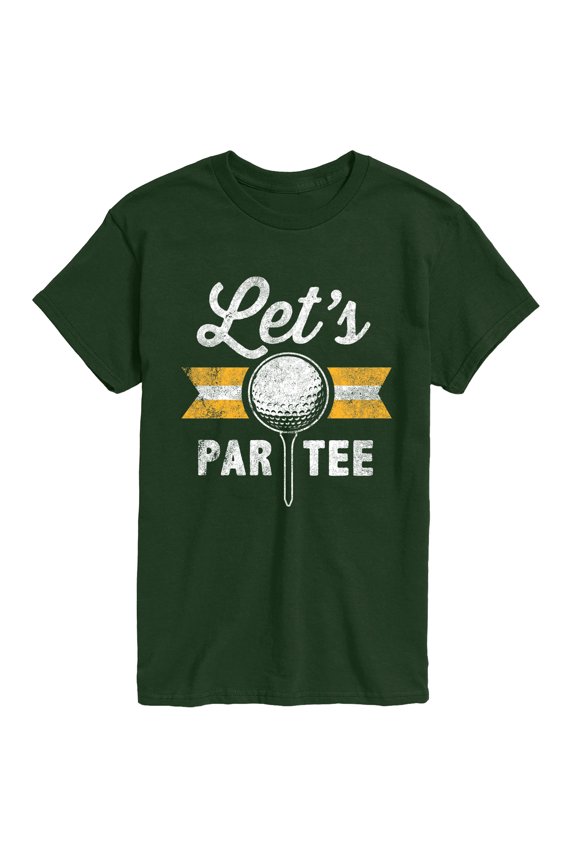 - Let's Par Tee Short Sleeve Graphic T-Shirt
