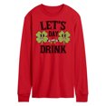 thumbnail image 1 of Instant Message - Lets Day Drink - Men's Long Sleeve T-Shirt, 1 of 5