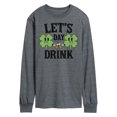 thumbnail image 1 of Instant Message - Lets Day Drink - Men's Long Sleeve T-Shirt, 1 of 6