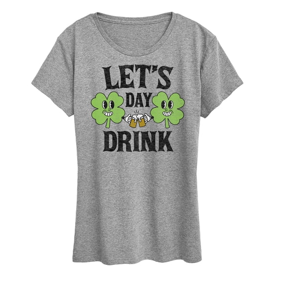 Instant Message - Lets Day Drink - Women's Short Sleeve Graphic T-Shirt