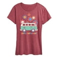 thumbnail image 1 of Instant Message - Lets Get Away - Women's Short Sleeve Graphic T-Shirt, 1 of 6
