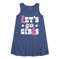 thumbnail image 1 of Instant Message - Lets Go Girls - Toddler and Youth Girls A-line Dress, 1 of 6