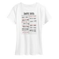 thumbnail image 1 of Instant Message - Library Card Stamps - Women's Short Sleeve Graphic T-Shirt, 1 of 6