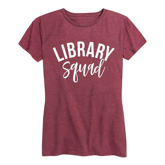 Instant Message - Library Squad - Women's Short Sleeve Graphic T-Shirt