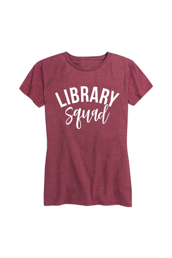 - Library Squad - Women's Short Sleeve Graphic T-Shirt