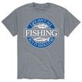 thumbnail image 1 of Instant Message - Life Isn't All Fishing Short Sleeve Graphic T-Shirt, 1 of 5