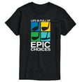 thumbnail image 1 of Instant Message - Life is Full of Epic Choice Golf  - Men's Short Sleeve Graphic T-shirt, 1 of 6
