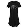 thumbnail image 1 of Instant Message - Lifes A Stitch - Women's Any Way Dress, 1 of 7