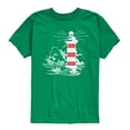 thumbnail image 1 of Instant Message - Lighthouse - Youth Boys Short Sleeve Graphic T-Shirt, 1 of 5