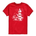 thumbnail image 1 of Instant Message - Lighthouse - Youth Boys Short Sleeve Graphic T-Shirt, 1 of 4