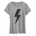 thumbnail image 1 of Instant Message - Lightning Bolt Sparkle - Women's Short Sleeve Graphic T-Shirt, 1 of 5