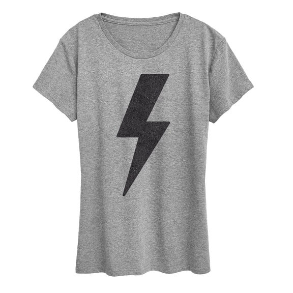 Instant Message - Lightning Bolt Sparkle - Women's Short Sleeve Graphic T-Shirt