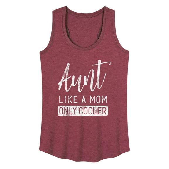 Instant Message - Like A Mom Only Cooler - Women's Racerback Tank Top