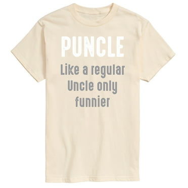 Instant Message - Like A Regular Uncle Only Funnier - Men's Short Sleeve Graphic T-Shirt