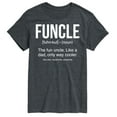 thumbnail image 1 of Instant Message - Like a Regular Uncle Only Cooler - Men's Short Sleeve Graphic T-Shirt, 1 of 6