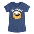 thumbnail image 1 of Instant Message - Lil Nugget  - Girls Fitted Short Sleeve Tee, 1 of 6