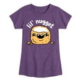 thumbnail image 1 of Instant Message - Lil Nugget  - Girls Fitted Short Sleeve Tee, 1 of 6