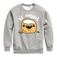 thumbnail image 1 of Instant Message - Lil Nugget - Toddler & Youth Crewneck Fleece Sweatshirt, 1 of 6