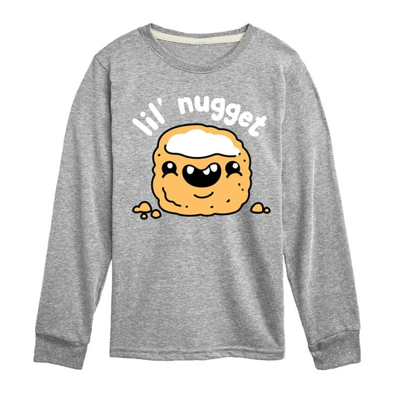 Instant Message - Lil Nugget - Toddler & Youth Long Sleeve Graphic T-Shirt