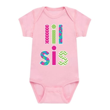 Instant Message - Lil Sis - Infant Baby One Piece