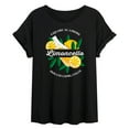 thumbnail image 1 of Instant Message - Limoncello - Women's Oversized Graphic T-Shirt, 1 of 5