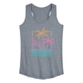 thumbnail image 1 of Instant Message - Line Drawing Sunset - Women's Racerback Tank Top, 1 of 6