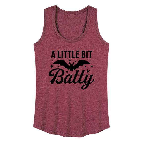 Instant Message - Little Bit Batty - Women's Racerback Tank Top