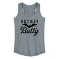 thumbnail image 1 of Instant Message - Little Bit Batty - Women's Racerback Tank Top, 1 of 5