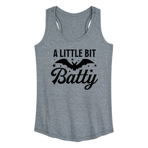 Instant Message - Little Bit Batty - Women's Racerback Tank Top