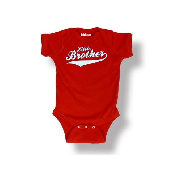 Instant Message - Little Brother Baseball Tail - Infant One Piece
