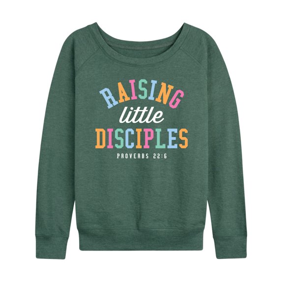Instant Message - Little Disciple - Women's Lightweight French Terry Long Sleeve Shirt