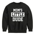 thumbnail image 1 of Instant Message - Little Dude - Toddler & Youth Crewneck Fleece Sweatshirt, 1 of 6