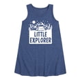 thumbnail image 1 of Instant Message - Little Explorer - Toddler & Youth Girls A-line Dress, 1 of 6