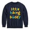 thumbnail image 1 of Instant Message - Little Hiking Buddy - Toddler & Youth Crewneck Fleece Sweatshirt, 1 of 6