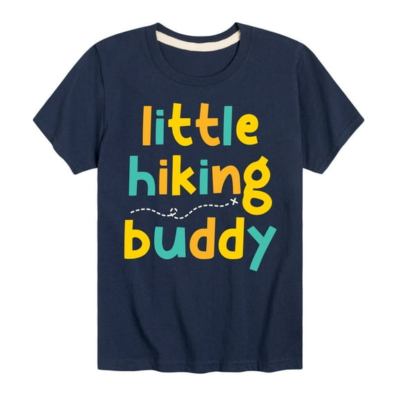 Instant Message - Little Hiking Buddy - Toddler & Youth Short Sleeve Graphic T-Shirt